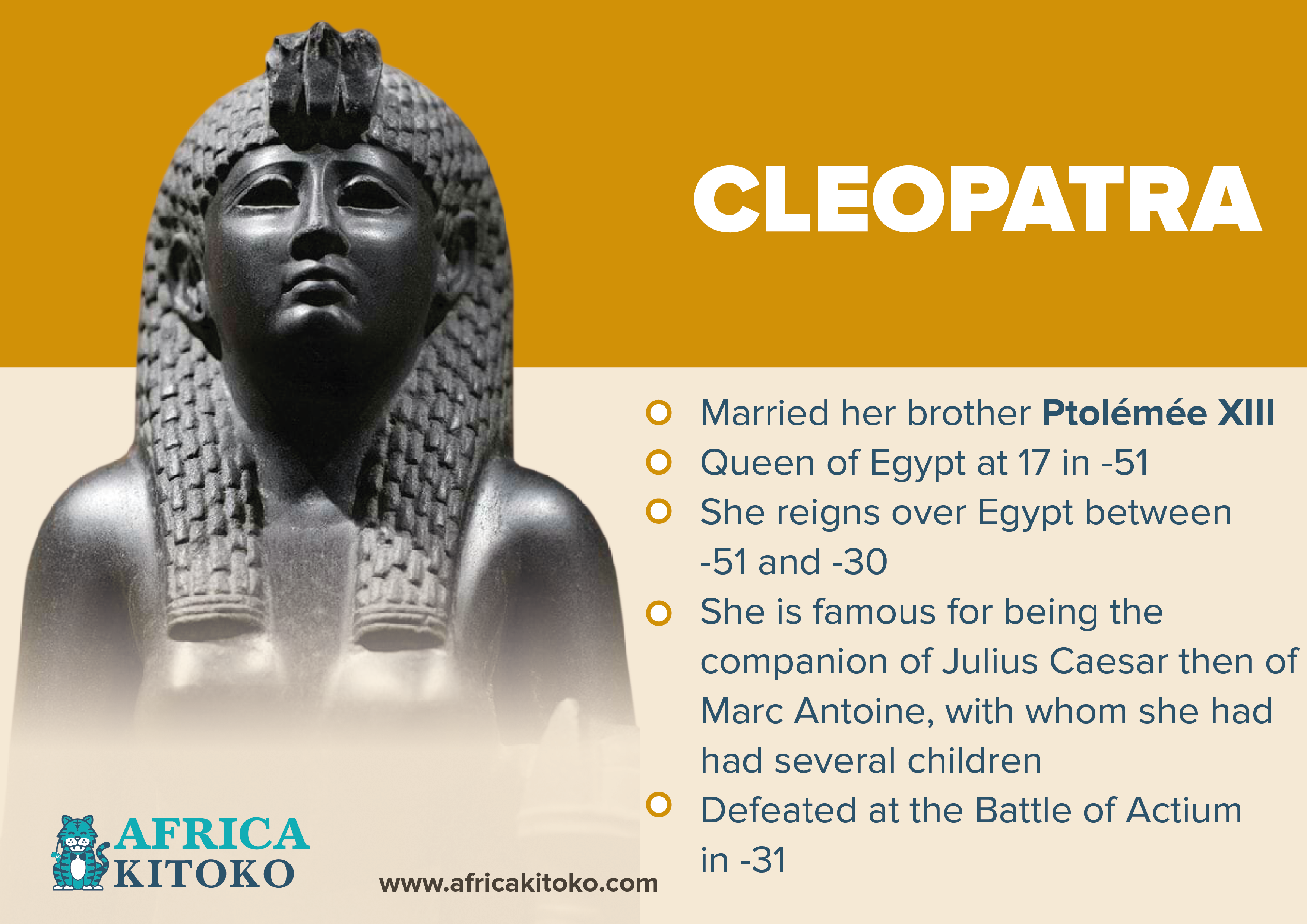 Queen Cleopatra Facts, Queen Cleopatra History